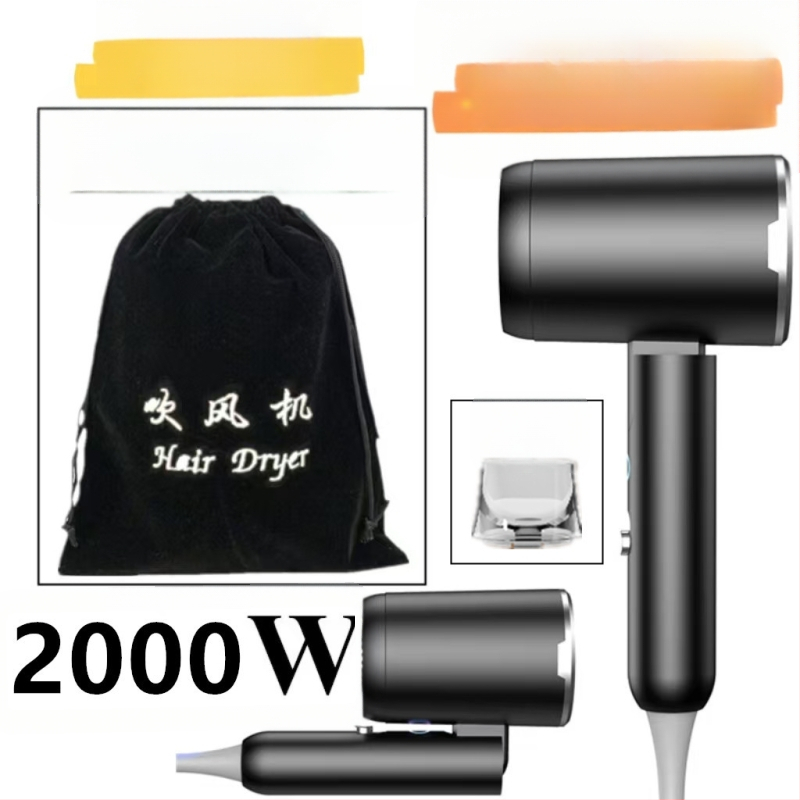 Сгъваем сешоар 2000W със студен и горещ въздух, 3 скорости, 220V