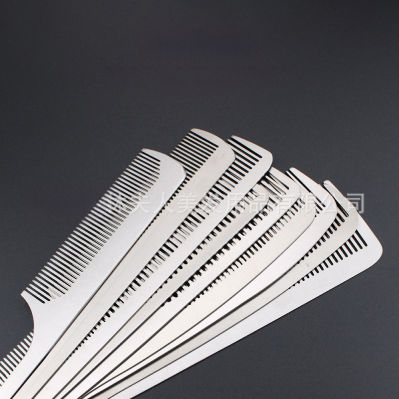 Nehrđajući čelični češalj za kosu s šiljastim repom, oblik jabuke, izuzetno tanak, otporan na savijanje