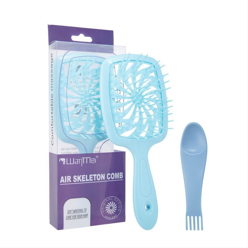 Χτένα μασάζ με δόντια ABS+TPU, μάρκα Previous Life