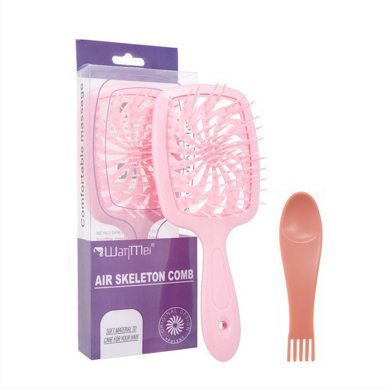 Χτένα μασάζ με δόντια ABS+TPU, μάρκα Previous Life