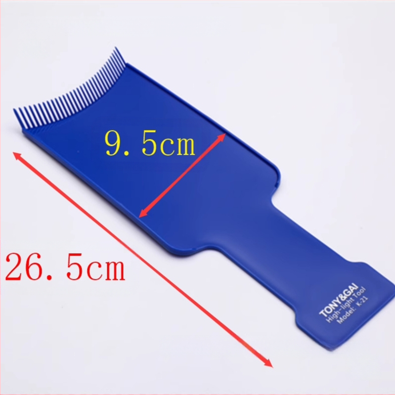 Set ploča za bojanje kose s izolacijskim paprom, listom za isticanje i alatom za kremu boje