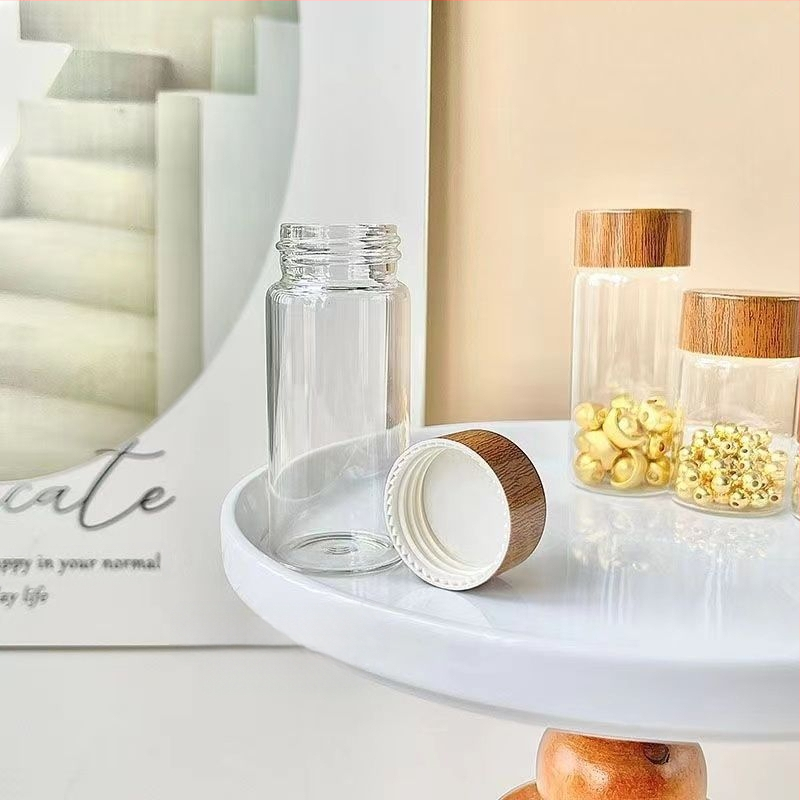 Стъклен буркан за съхранение със запечатан капак, ретро носталгичен стил - Other Homes