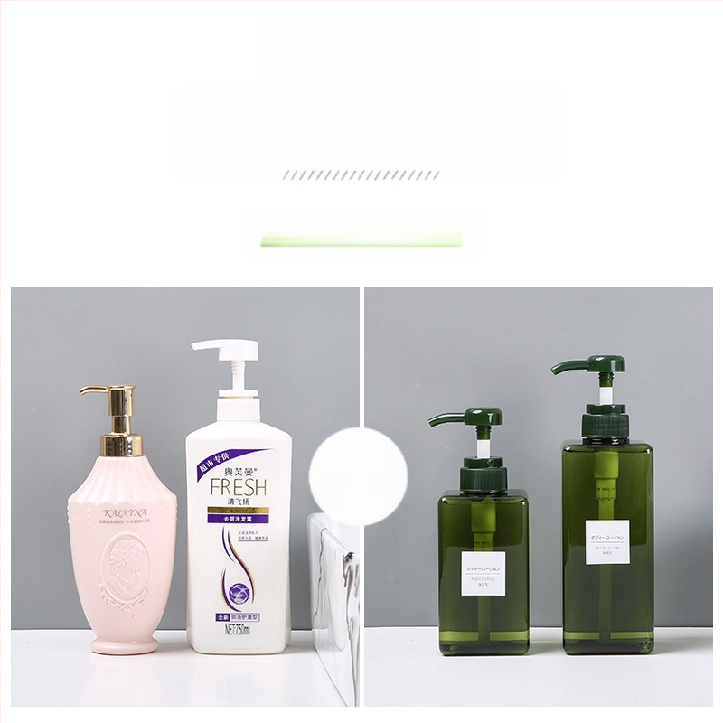 Kelioninis pompinių butelių rinkinys – tušti, nešiojami indai dušų želėi, šampūnui, rankų muilui ir losjonui (Medžiaga: Kita; Ženklas: Kita; Logotipas: Nėra; Pritaikymas: Nėra)