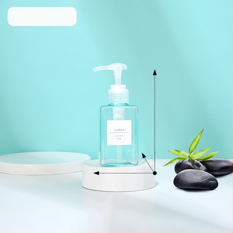 Kelioninis pompinių butelių rinkinys – tušti, nešiojami indai dušų želėi, šampūnui, rankų muilui ir losjonui (Medžiaga: Kita; Ženklas: Kita; Logotipas: Nėra; Pritaikymas: Nėra)