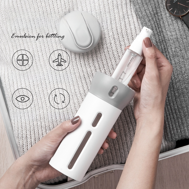 Kelioninis pompinių butelių rinkinys – tušti, nešiojami indai dušų želėi, šampūnui, rankų muilui ir losjonui (Medžiaga: Kita; Ženklas: Kita; Logotipas: Nėra; Pritaikymas: Nėra)