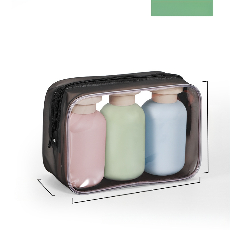 Ruitu HDPE kozmetikai adagoló üveg pumpás fedéllel, szitanyomás, kapacitás 100–300 ml