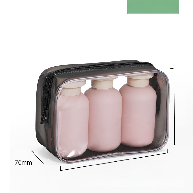 Ruitu HDPE kozmetikai adagoló üveg pumpás fedéllel, szitanyomás, kapacitás 100–300 ml