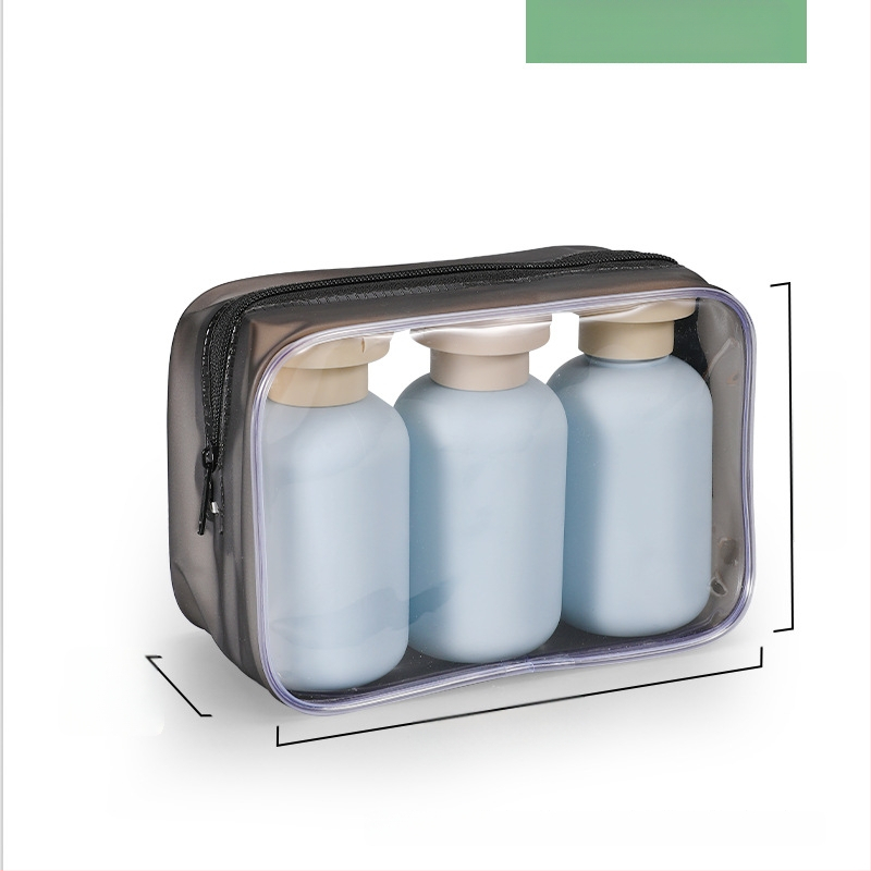 Ruitu HDPE kozmetikai adagoló üveg pumpás fedéllel, szitanyomás, kapacitás 100–300 ml