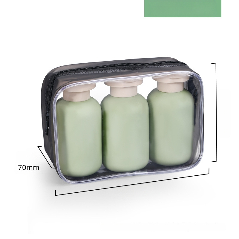 Ruitu HDPE kozmetikai adagoló üveg pumpás fedéllel, szitanyomás, kapacitás 100–300 ml