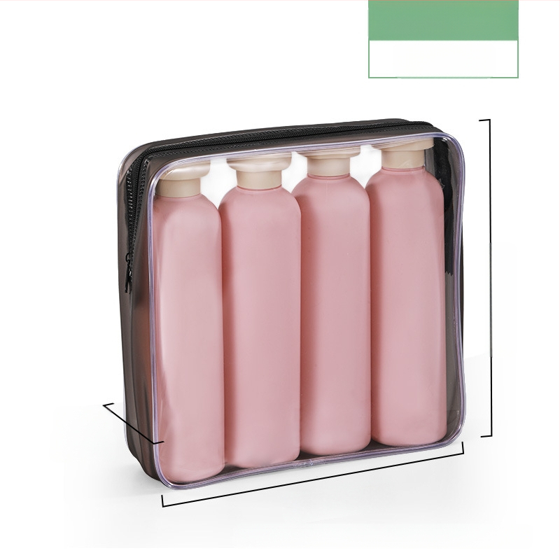 Ruitu HDPE kozmetikai adagoló üveg pumpás fedéllel, szitanyomás, kapacitás 100–300 ml