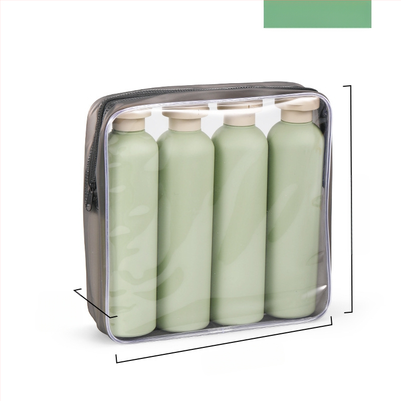 Ruitu HDPE kozmetikai adagoló üveg pumpás fedéllel, szitanyomás, kapacitás 100–300 ml