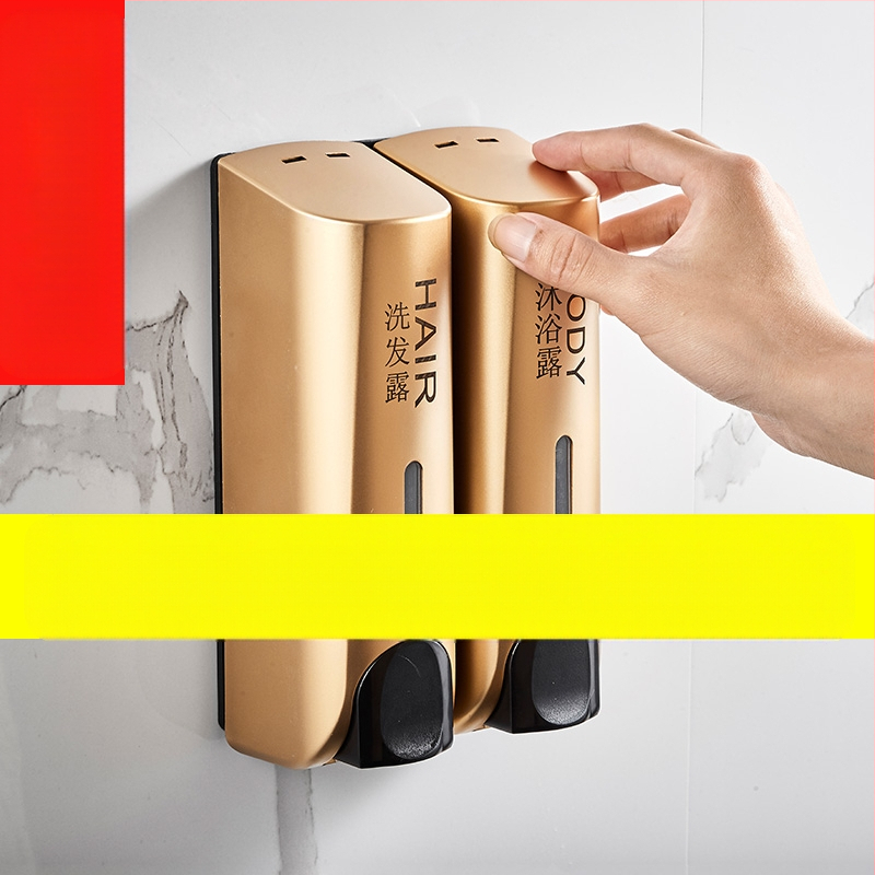 Trijų galvučių sieninis sensorinis muilo dozatorius, plastikinis korpusas, CE sertifikatas, prekės ženklas QITA