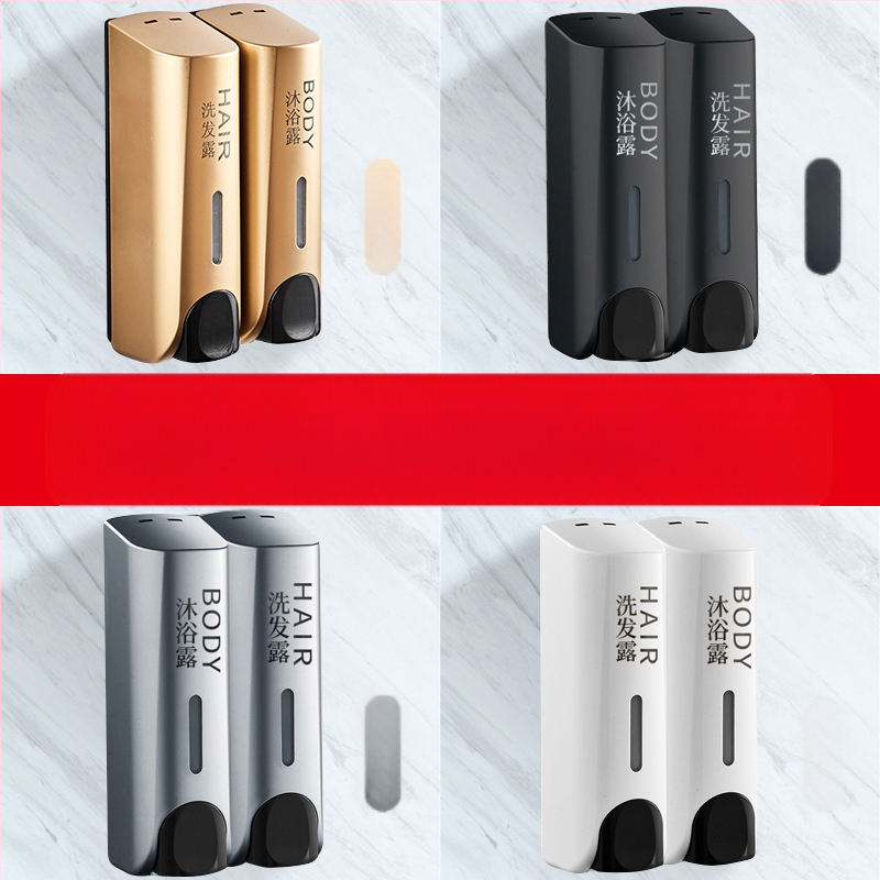 Trijų galvučių sieninis sensorinis muilo dozatorius, plastikinis korpusas, CE sertifikatas, prekės ženklas QITA