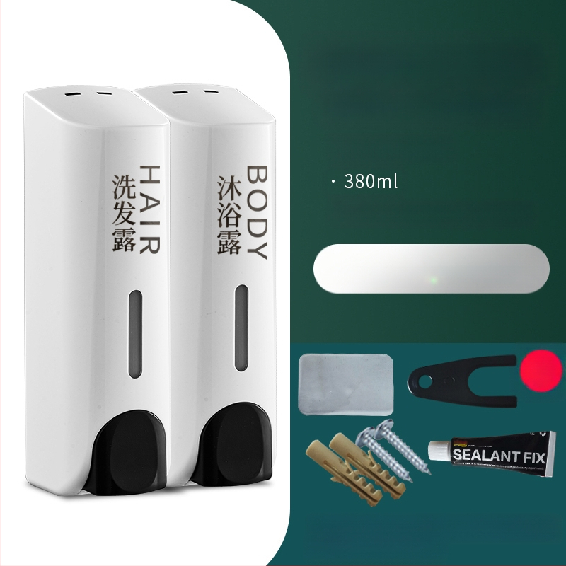 Trijų galvučių sieninis sensorinis muilo dozatorius, plastikinis korpusas, CE sertifikatas, prekės ženklas QITA