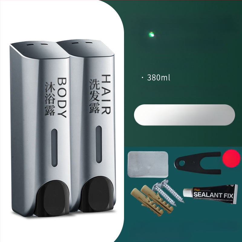 Trijų galvučių sieninis sensorinis muilo dozatorius, plastikinis korpusas, CE sertifikatas, prekės ženklas QITA