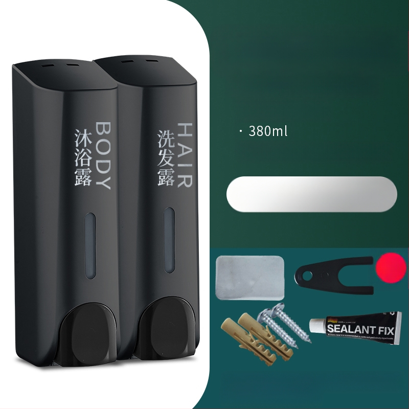 Trijų galvučių sieninis sensorinis muilo dozatorius, plastikinis korpusas, CE sertifikatas, prekės ženklas QITA