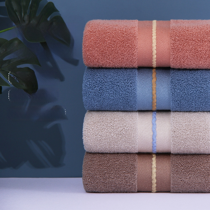 Veido rankšluostis iš 100% medvilnės, jacquard audinys, 32s siūlas, 100–120 g, galima apdorojimo pritaikymas