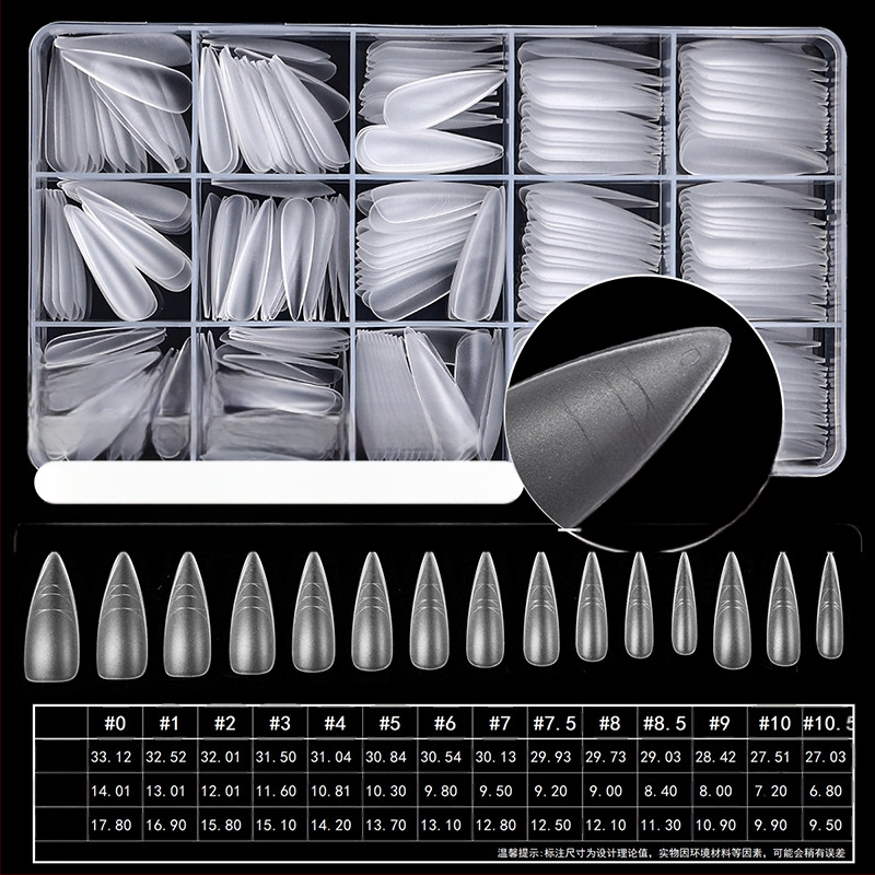 Nagų lipdukai – ultra ploni, be siūlių, prancūziškas stilius, ovali forma, skaidrūs