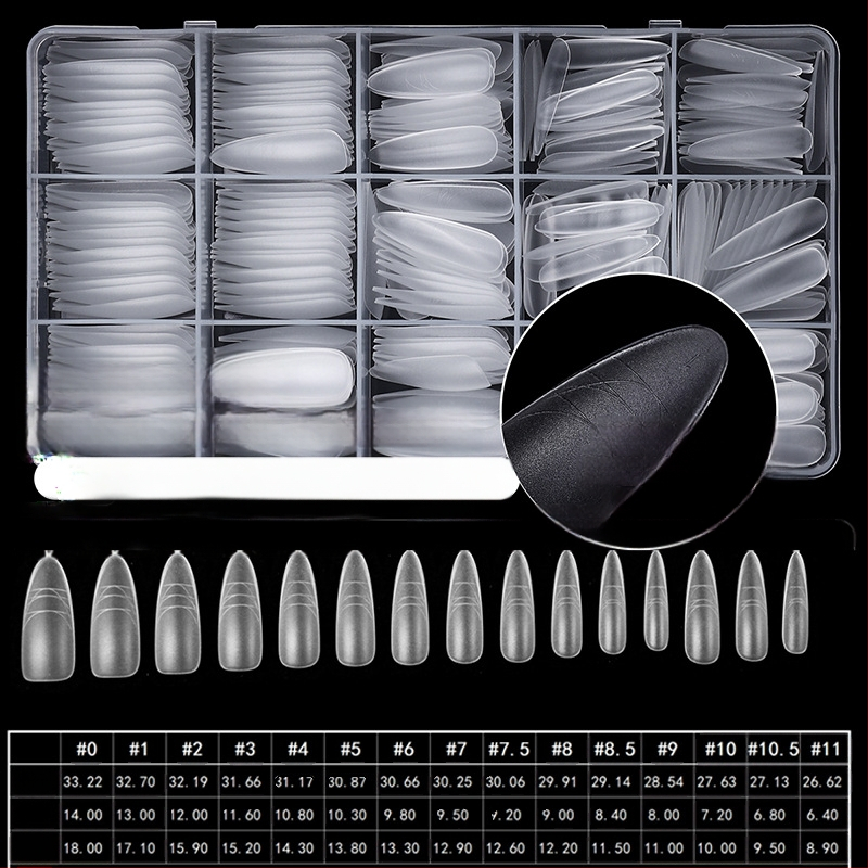 Nagų lipdukai – ultra ploni, be siūlių, prancūziškas stilius, ovali forma, skaidrūs