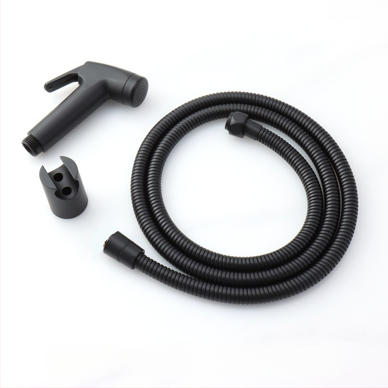 Dušo rinkinys bidetui ir tualetei, sieninis montavimas, ABS, apskrito dušo galvutė, 20 mm jungtis, lietaus funkcija