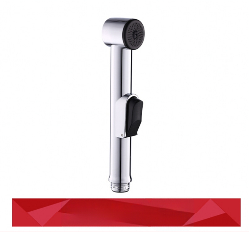 ABS plasto rankinis tualeto purkštuvas su žarnos komplektu, modelis HU-887, slėgio funkcija, rankinis prijungimas, veikimo temperatūra 80°C