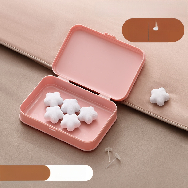 Segu un gultas palagu turētājs ar nemanāmu aizdari, bez adatas, ABS + kokvilna, Zhejiang