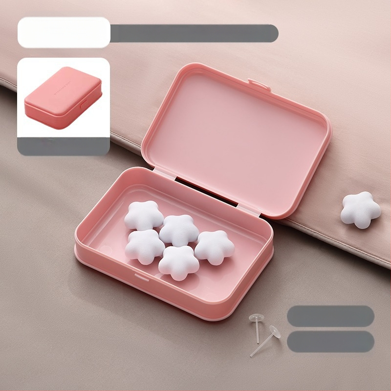 Segu un gultas palagu turētājs ar nemanāmu aizdari, bez adatas, ABS + kokvilna, Zhejiang