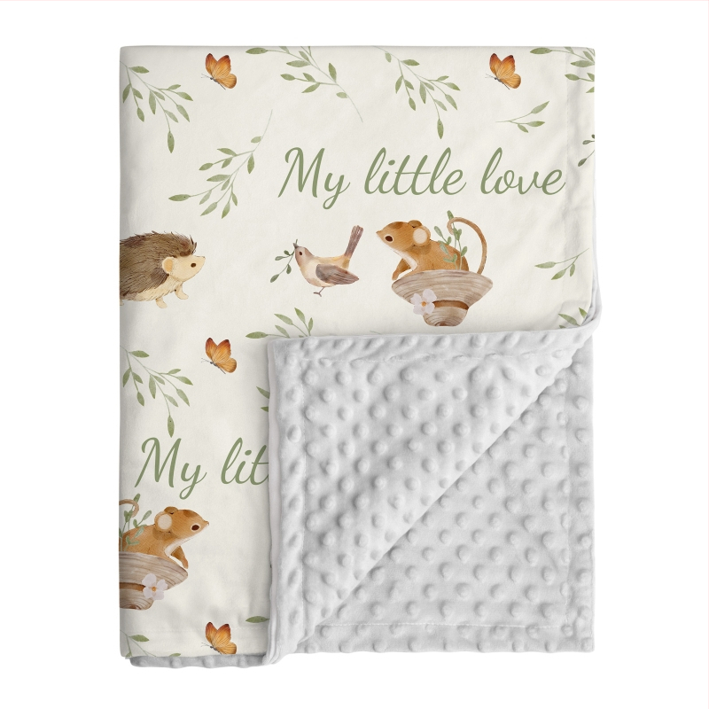 Κουβέρτα άνεσης μωρού από κρύσταλλο βελούδο – Όλα τα εποχές, κατάλληλη για νεογέννητα έως 3 ετών, 200–300 g, Προσαρμόσιμη