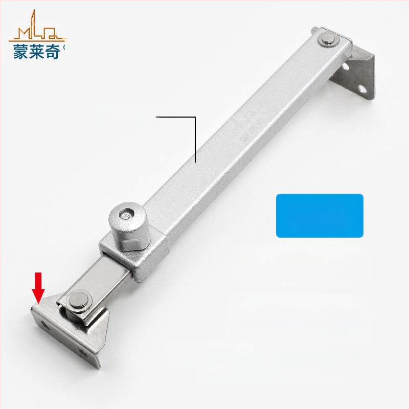 Прозоречен заключващ механизъм за безопасност, без пробиви, защита за деца, от алуминиева сплав и пластмаса, за външни прозорци, марка Deyibao