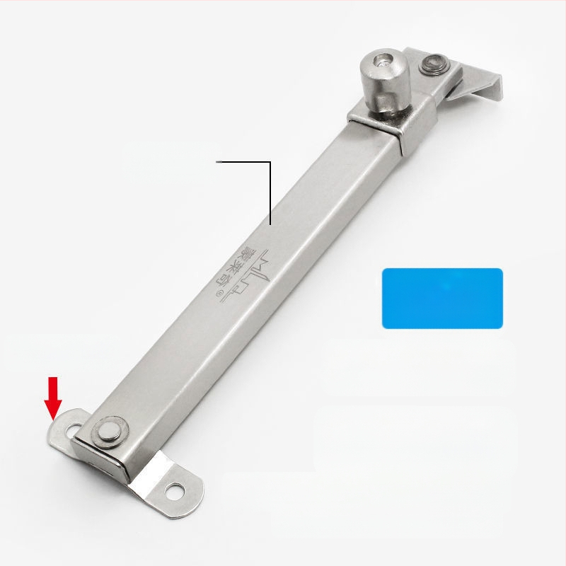 Прозоречен заключващ механизъм за безопасност, без пробиви, защита за деца, от алуминиева сплав и пластмаса, за външни прозорци, марка Deyibao