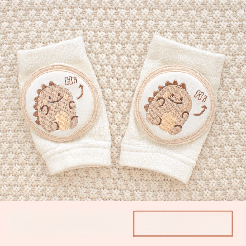 Παιδική προστασία γονάτου με διαπνέουσα δικτυωτή ύφανση και κέντημα, ελαστικό βαμβακερό ύφασμα, κατάλληλη για ράψιμο/κίνηση στην ύπαιθρο (1–3 ετών)