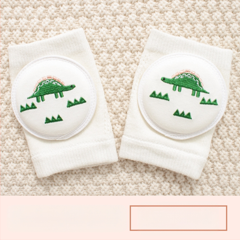 Παιδική προστασία γονάτου με διαπνέουσα δικτυωτή ύφανση και κέντημα, ελαστικό βαμβακερό ύφασμα, κατάλληλη για ράψιμο/κίνηση στην ύπαιθρο (1–3 ετών)