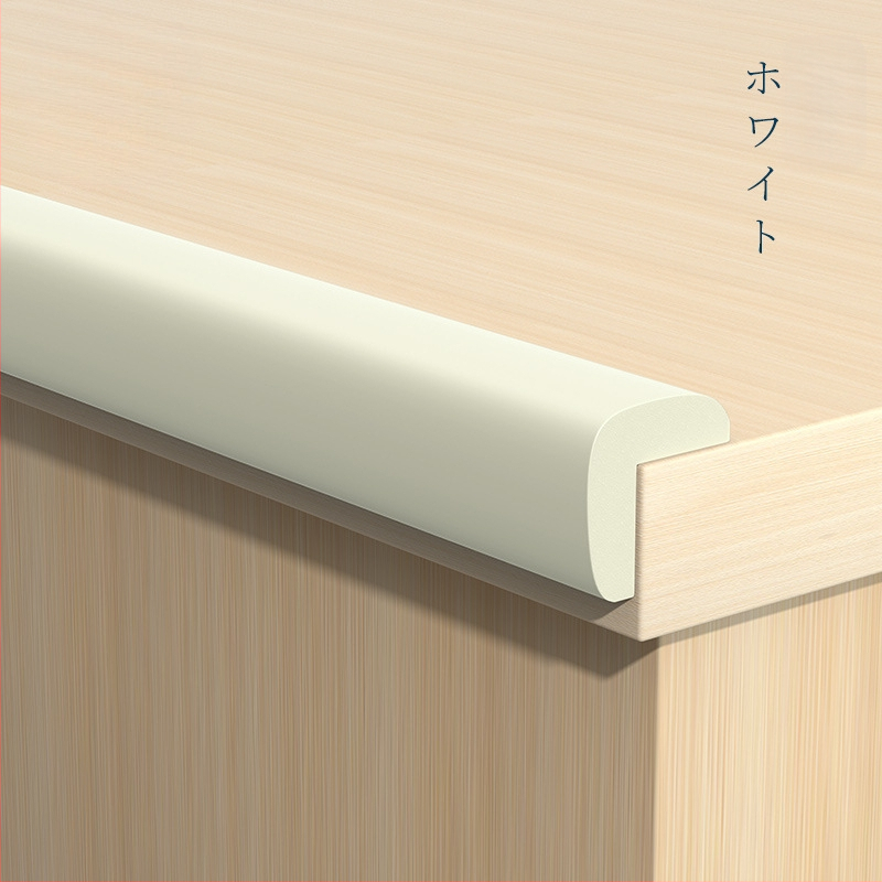 Pret sadursmes stūra aizsargs no putām – taisnstūra stūra aizsargs piemērots galdiem un gultām