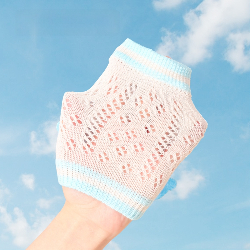 Παιδικά προστατευτικά γόνατων και αγκών για νεογνά – θερινά ελαφριά, Κατηγορία Α, για μάθηση περπατήματος, αναπνεύσιμο βαμβάκι