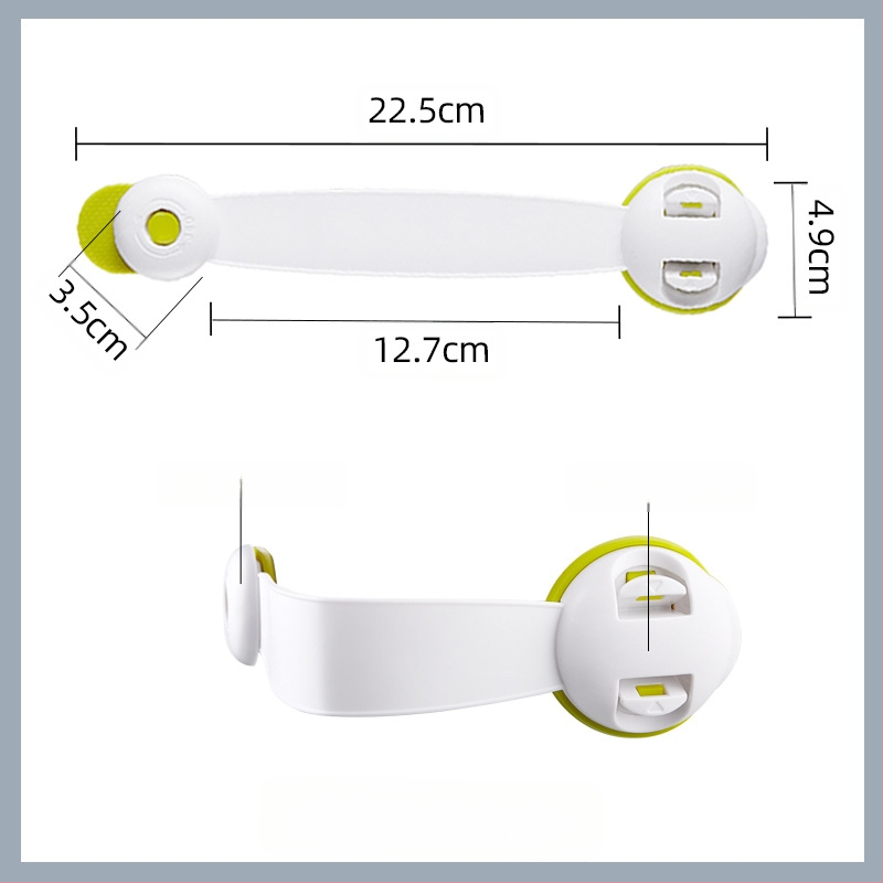 Vaikų apsaugos užraktas stalčiams ir spintoms – prieš prispaudimą, stalčiaus užraktas, suderinamas su šaldytuvu ir slankiojančiomis durimis