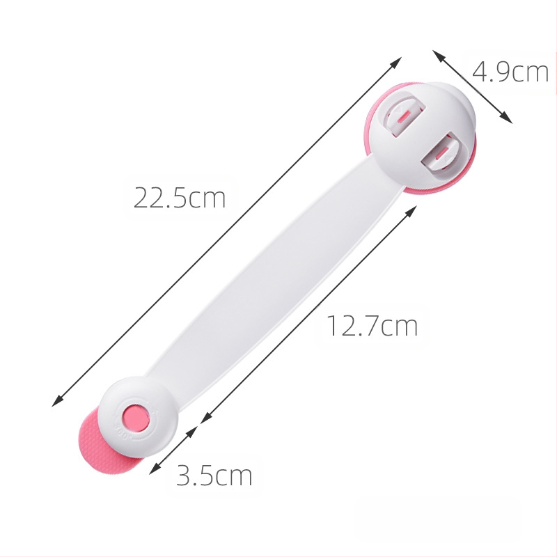 Vaikų apsaugos užraktas stalčiams ir spintoms – prieš prispaudimą, stalčiaus užraktas, suderinamas su šaldytuvu ir slankiojančiomis durimis