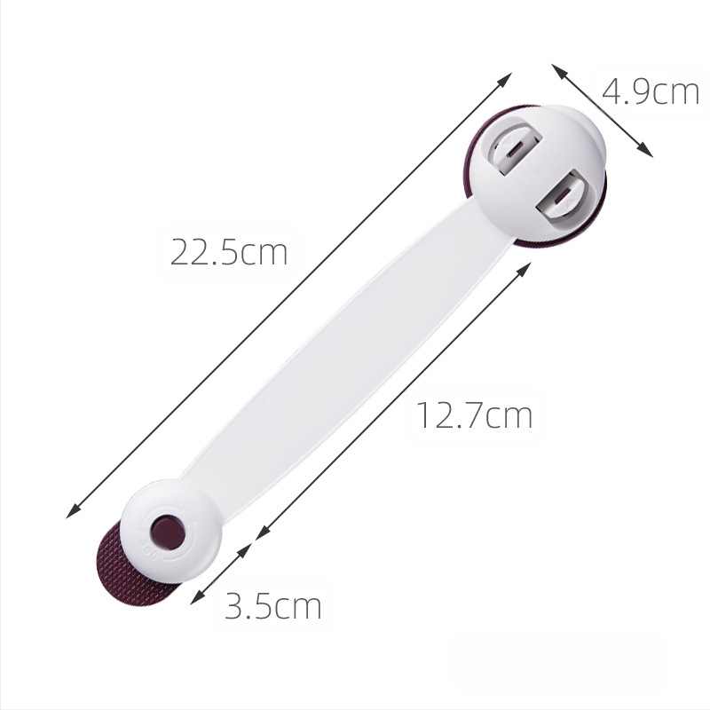 Vaikų apsaugos užraktas stalčiams ir spintoms – prieš prispaudimą, stalčiaus užraktas, suderinamas su šaldytuvu ir slankiojančiomis durimis