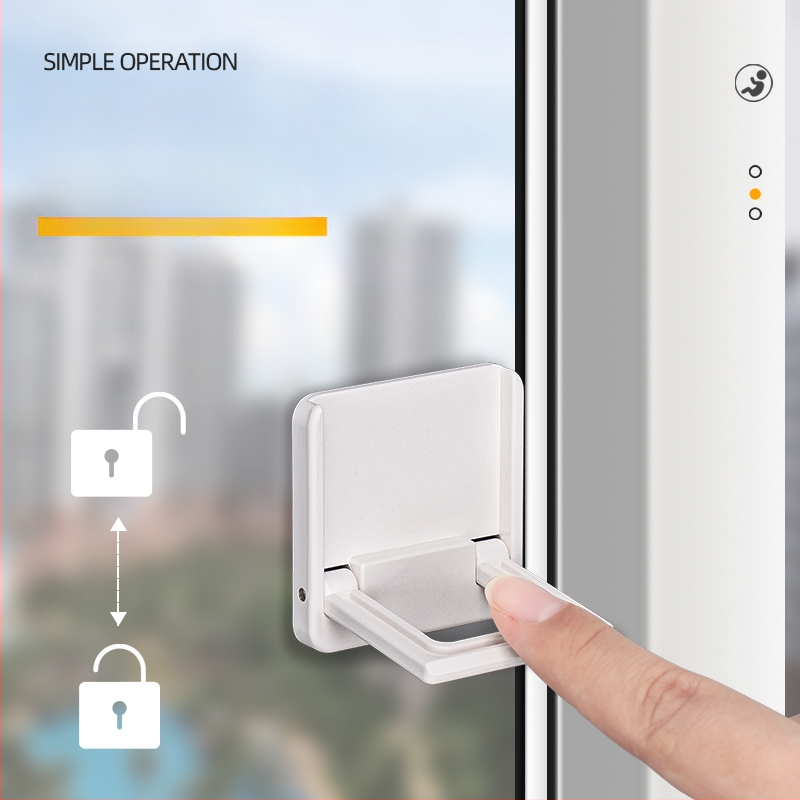 Sigurnosni zaustavljač za prozore i klizna vrata – model TJ20231215M001, PVC