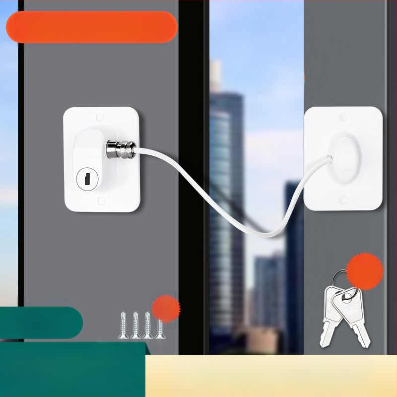 Sigurnosni zaustavljač za prozore i klizna vrata – model TJ20231215M001, PVC