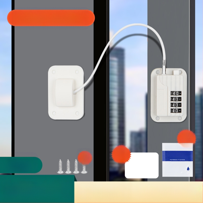 Sigurnosni zaustavljač za prozore i klizna vrata – model TJ20231215M001, PVC