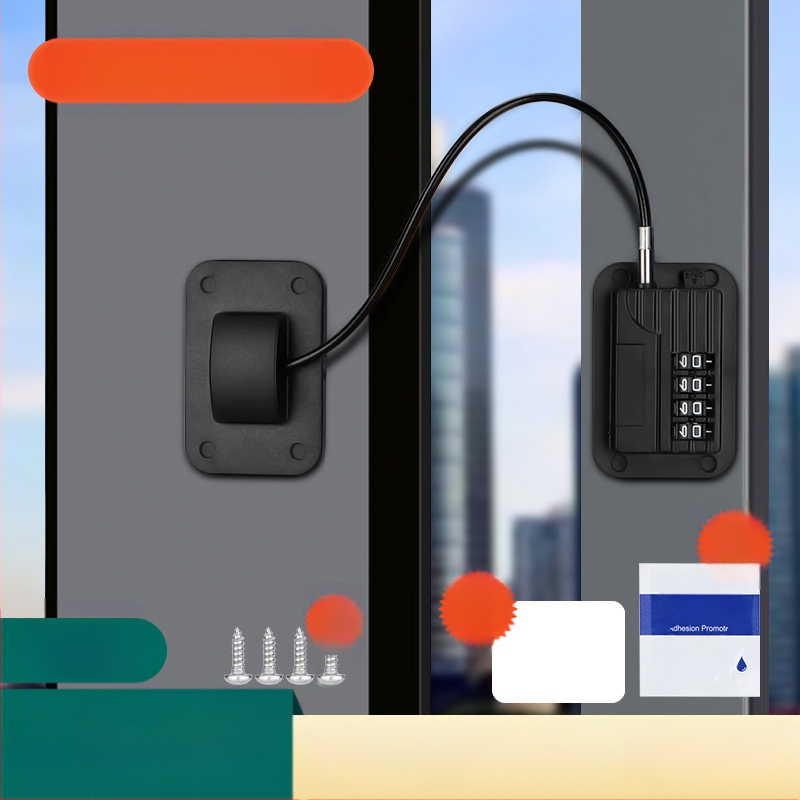 Sigurnosni zaustavljač za prozore i klizna vrata – model TJ20231215M001, PVC