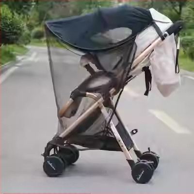 Vežimėlio skėtis Belshu, Lycra, ilgas saulės apsaugos dizainas