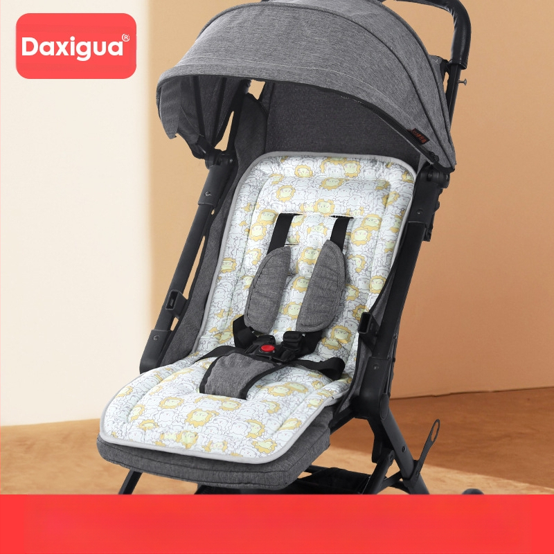 Sėdynės užvalkalas kūdikių vežimėliui, storas, atsparus smūgiams, korėjietiško stiliaus, poliesterio–medvilnės mišinys, visoms sezonoms, suderinamas su vežimėliu, valgomojo kėde ir lopšiu