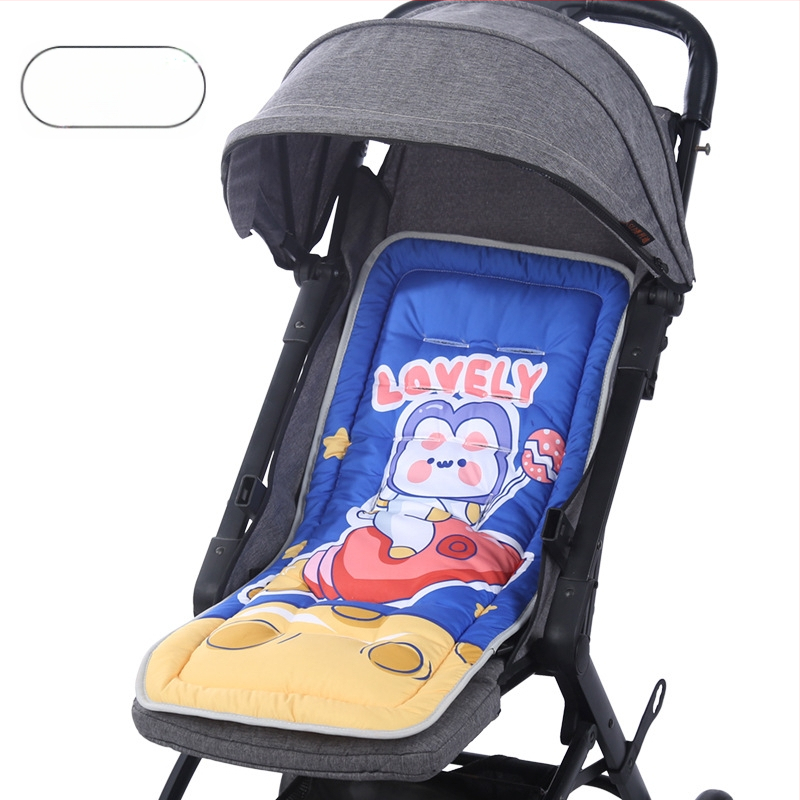 Sėdynės užvalkalas kūdikių vežimėliui, storas, atsparus smūgiams, korėjietiško stiliaus, poliesterio–medvilnės mišinys, visoms sezonoms, suderinamas su vežimėliu, valgomojo kėde ir lopšiu