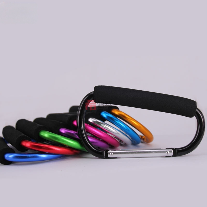 Κλιπ τύπου D από κράμα αλουμινίου, μάρκα Hebrew, μέγιστο φορτίο 30 kg