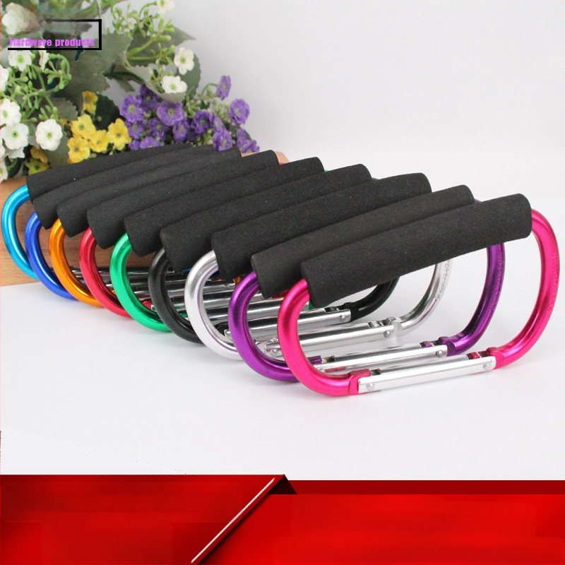 Κλιπ τύπου D από κράμα αλουμινίου, μάρκα Hebrew, μέγιστο φορτίο 30 kg