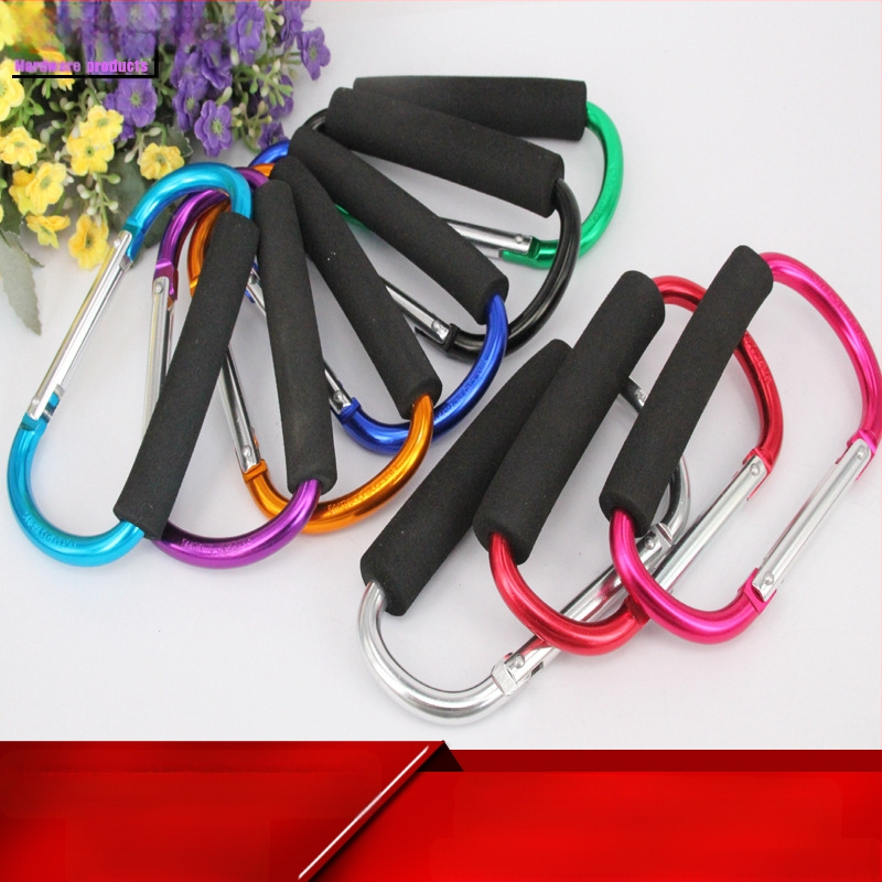 Κλιπ τύπου D από κράμα αλουμινίου, μάρκα Hebrew, μέγιστο φορτίο 30 kg