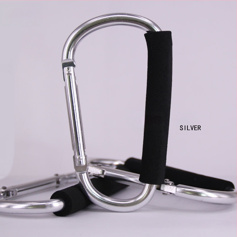 Κλιπ τύπου D από κράμα αλουμινίου, μάρκα Hebrew, μέγιστο φορτίο 30 kg