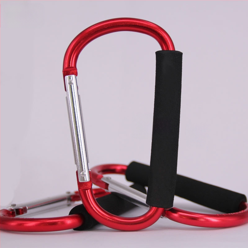 Κλιπ τύπου D από κράμα αλουμινίου, μάρκα Hebrew, μέγιστο φορτίο 30 kg