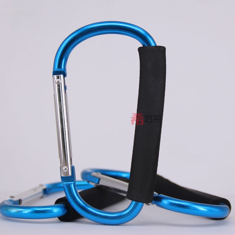 Κλιπ τύπου D από κράμα αλουμινίου, μάρκα Hebrew, μέγιστο φορτίο 30 kg